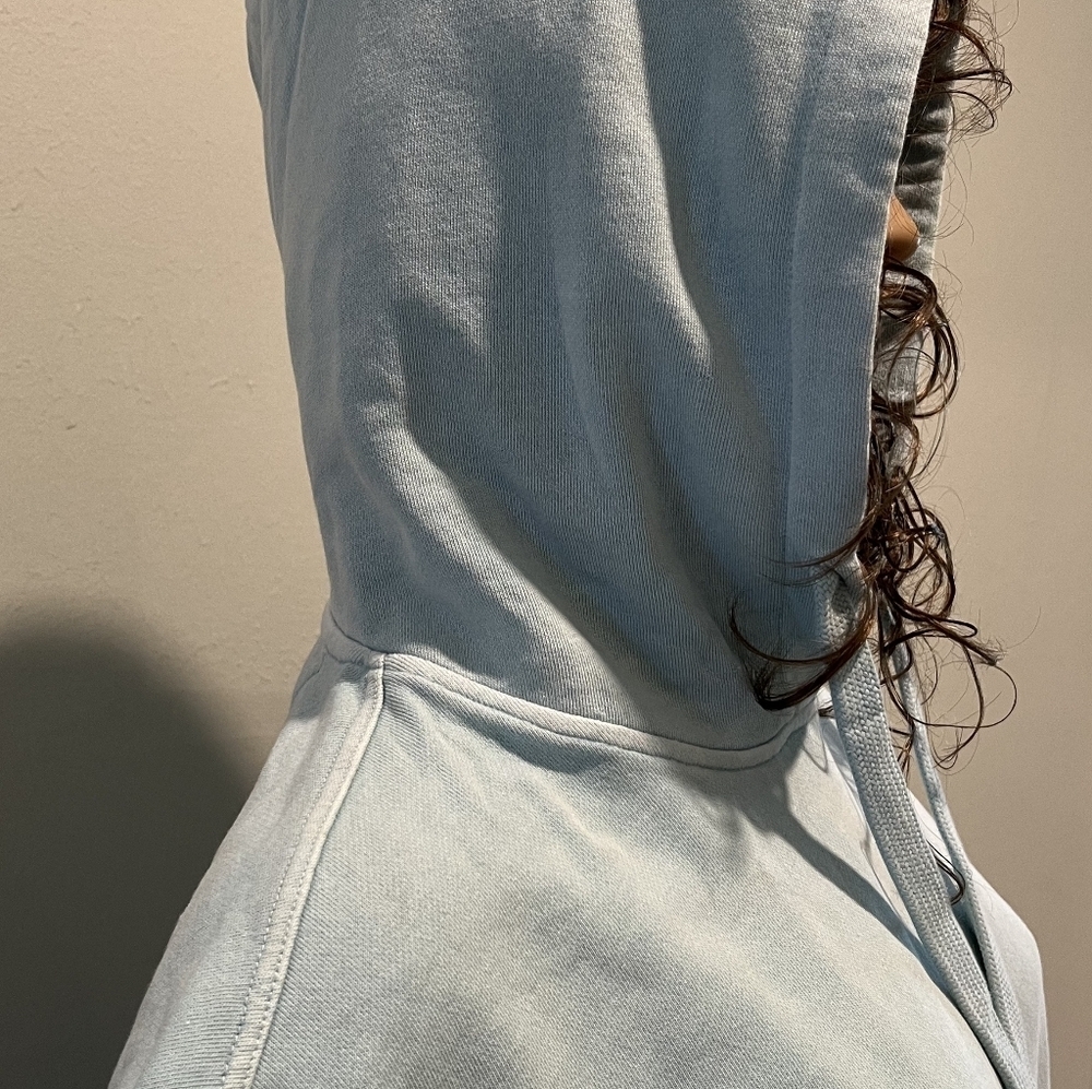 SPORTIQE French Terry Hoodies in Teal Size Medium New Without Tags - Picture 9 of 16